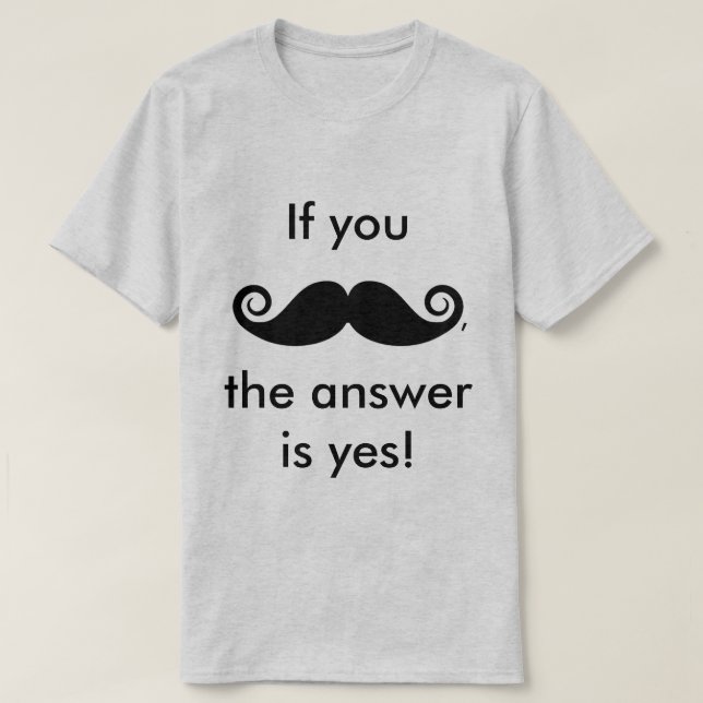 Om du behöver det, t-shirt (Design framsida)