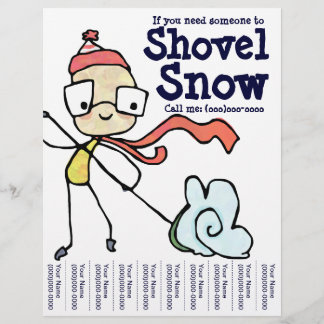 Om du behöver nån till Shovel Snö! Flyer