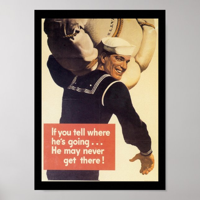 Om du berättar för Världskrig 2 Poster (Framsidan)