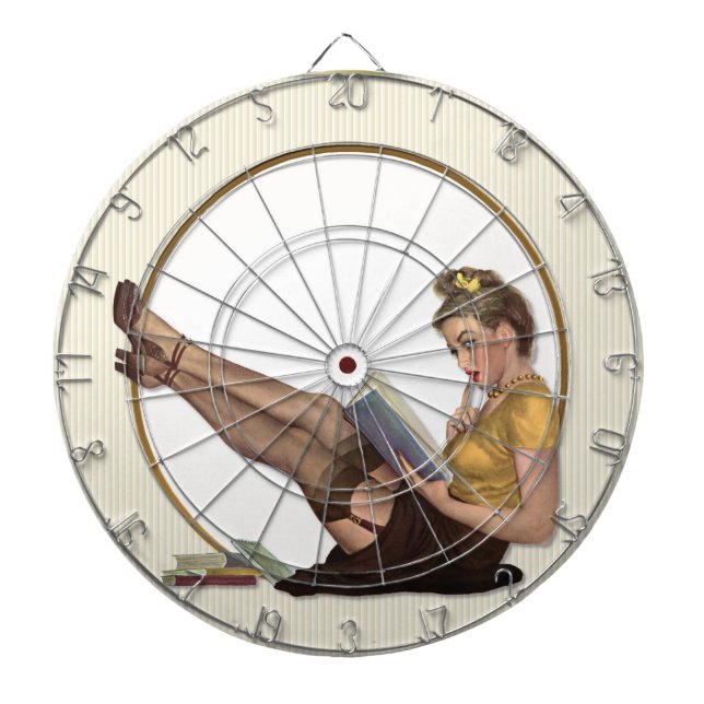 Om du bryter upp en tjej darttavla (Framsidan)