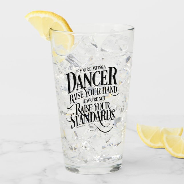 Om du dansar en dansare glaskopp (Framsida Ice)