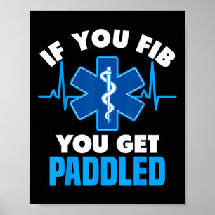 Om du fixar dig så får du tag i Paddled - Lustigt Poster