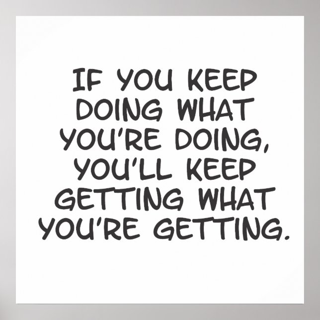 om du gör vad du gör med behållan poster (Framsidan)