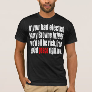 Om du hade valt Harry Browne T Shirt