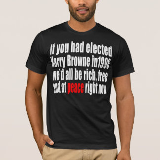 Om du hade valt Harry Browne T Shirt