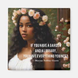 Om du har en Garden Bibliotek Cicero-offert Magnet