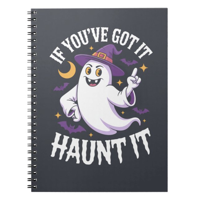 Om du har Har, kan det skada Halloween Anteckningsbok (Framsidan)