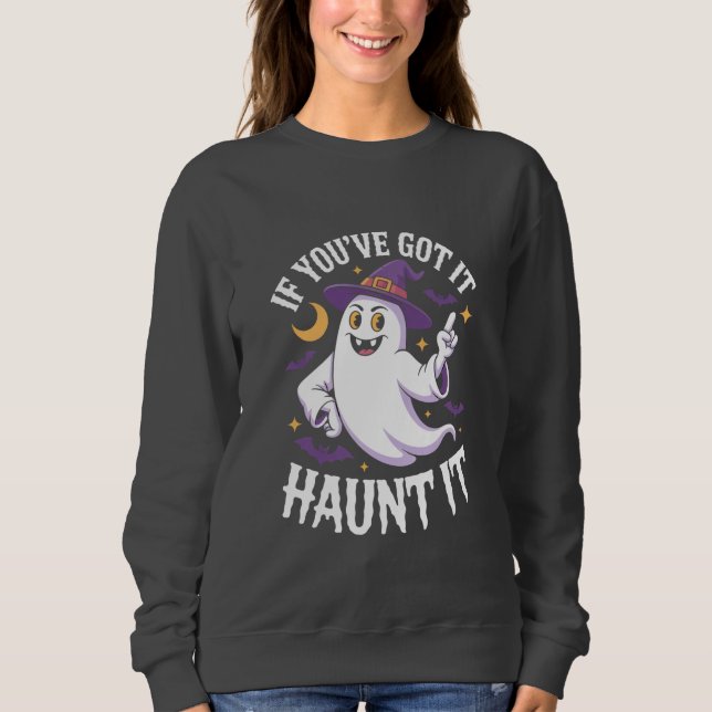 Om du har Har, kan det skada Halloween T Shirt (Framsida)