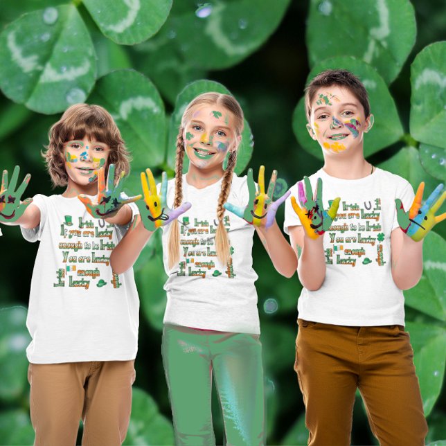 Om du har tur nog att vara irländare tee shirt (Skapare uppladdad)