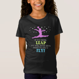Om du hoppar aldrig - det inspirera t-shirt