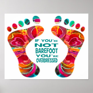 Om du inte är barefoot Poster
