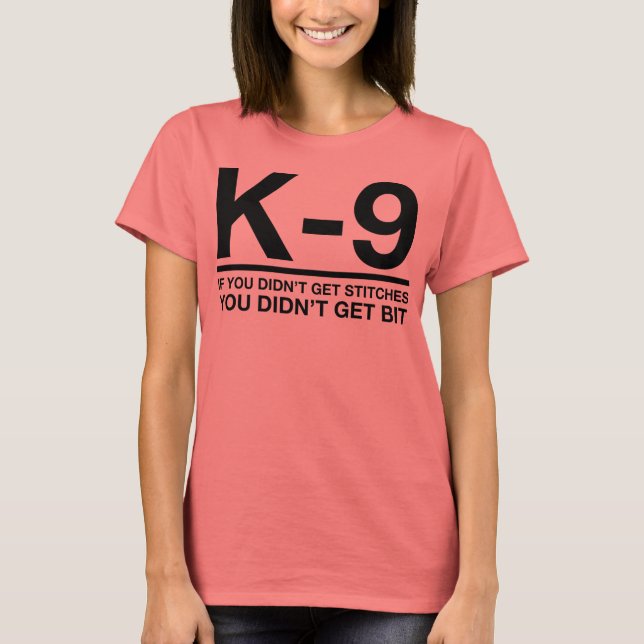 Om du inte fick titches, fick du inte biten tee shirt (Framsida)