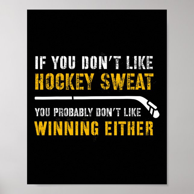 Om du inte gillar hockey  poster (Framsidan)