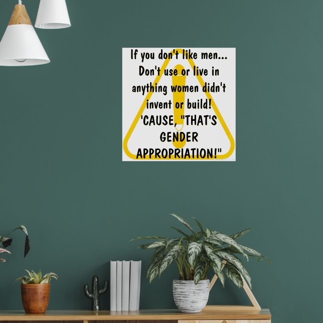 Om du inte gillar män...   poster (Vardagsrum 1)