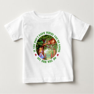 OM DU INTE GÖR VAR DU GÅR, GÖR NÅGON VÄG WILL T-SHIRT