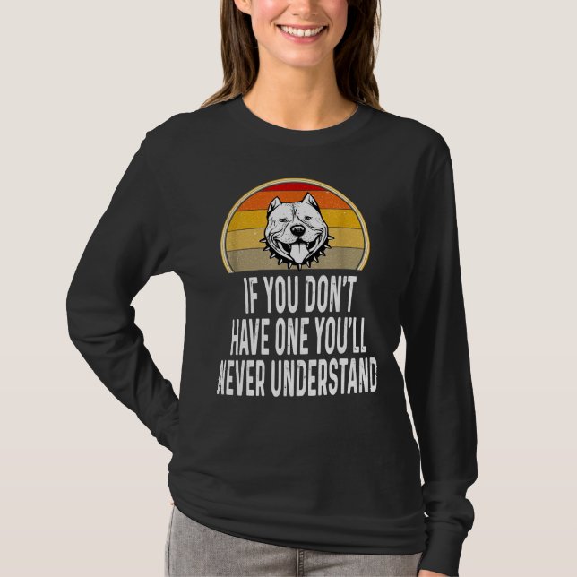 Om du inte har en fin Pitbull T Shirt (Framsida)