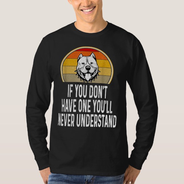 Om du inte har en fin Pitbull T Shirt (Framsida)