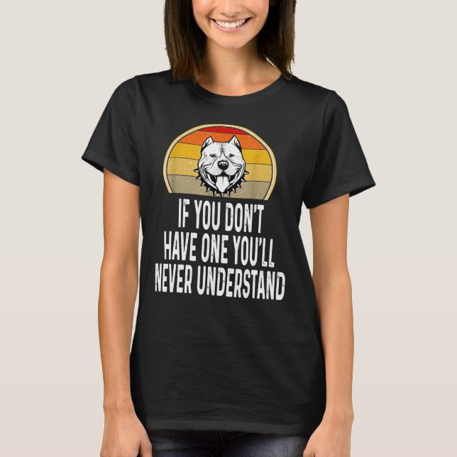 Om du inte har en fin Pitbull T Shirt (Framsida)