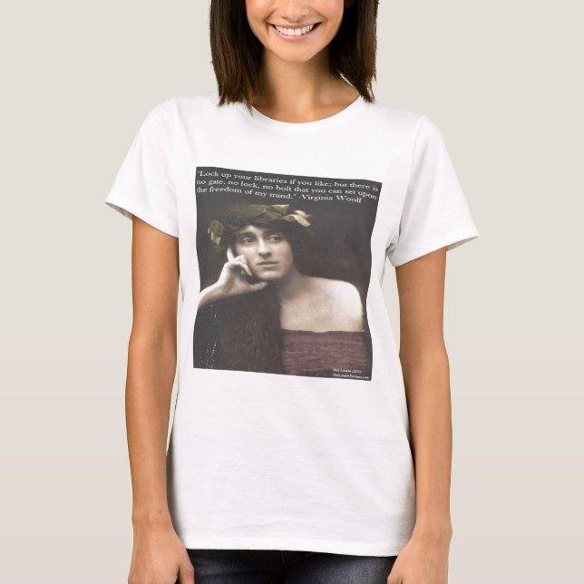 "Om du inte kan föreställa dig hela människan, kan Tee Shirt (Framsida)