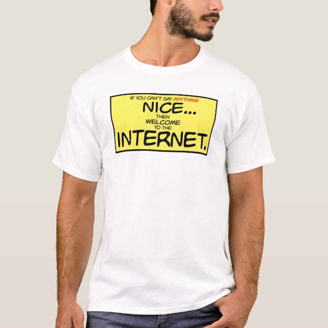 Om du inte kan något att säga något som är t shirt (Framsida)
