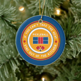 Om du inte kan ta värmen.... julgransprydnad keramik