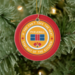 Om du inte kan ta värmen.... julgransprydnad keramik