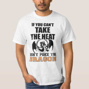 Om du inte kan ta värmen, tryck inte på trumman t shirt