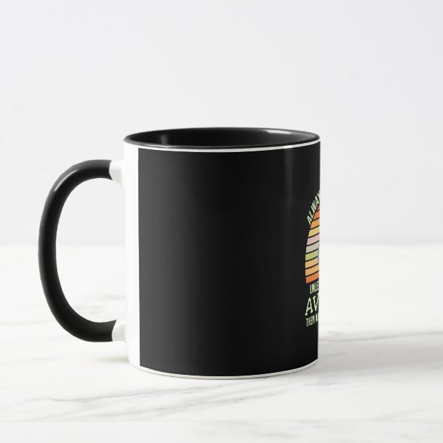 Om du inte kan vara Avocado Mugg (Vänster)