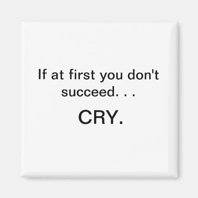 Om du inte lyckas med magnet (Framsidan)