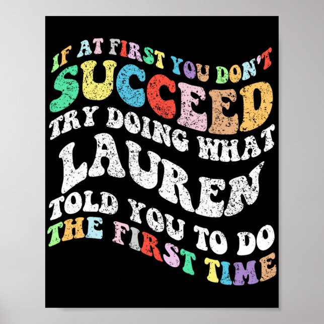 Om du inte lyckas prova vilken lag som ska använda poster (Framsidan)