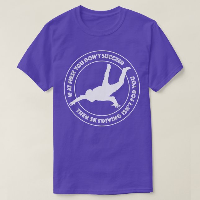 Om du inte lyckas så skyller du inte på f t shirt (Design framsida)