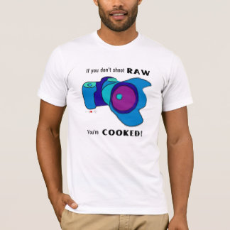 Om du inte skjuter RÅTT, lagas mat du! T-shirt