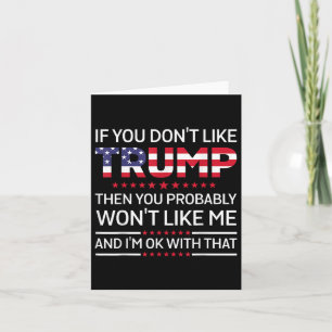 Om du inte tycker om att trassla in dig, då vill d kort