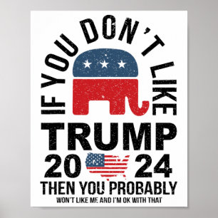 Om du inte tycker om Trump 2024, då kan du vara st Poster