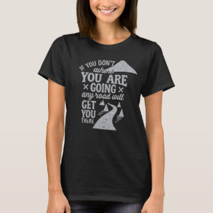 Om du inte vet vart du är på väg t shirt