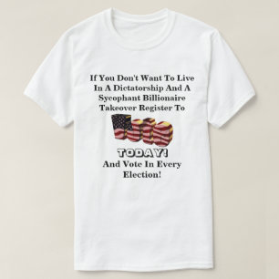 Om du inte vill bo i en diktatur... t shirt