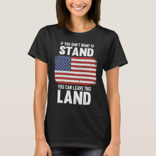 Om du inte vill stå kan du Lämna marken T Shirt