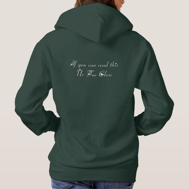 Om du kan läsa den här källan för nära t shirt (Baksida)