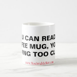 Om du kan läsa denna kaffemugg