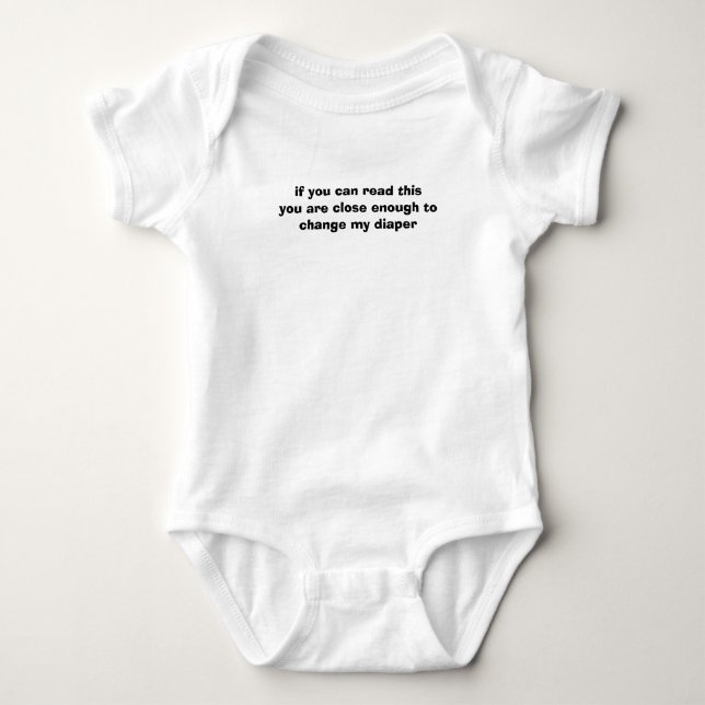 om du kan läsa denna tee shirt (Framsida)