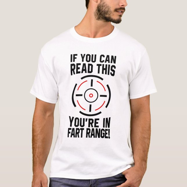 Om du kan läsa det här är du i spaltuppen t shirt (Framsida)