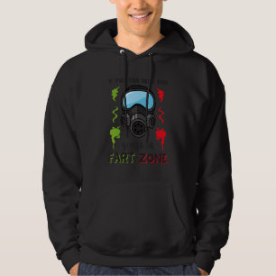 Om du kan läsa det här är du i Zont skämt Hoodie