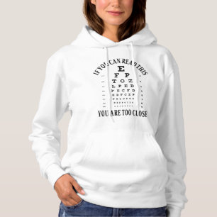 Om du kan läsa detta är du för nära t shirt
