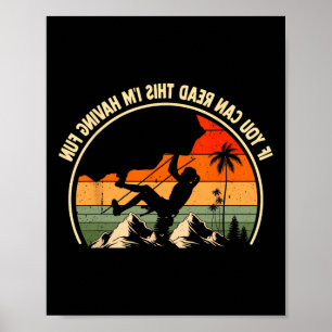 Om Du Kan Läsa Detta Har Jag Kul Rolig Klippblock Poster