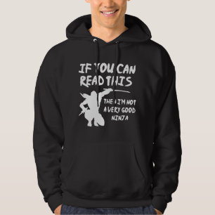 Om du kan läsa detta hoodie
