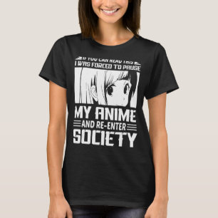 Om du kan läsa detta tvingades jag pausa min finan t shirt