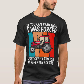 Om du kan läsa detta tvingades jag stiga av min Tr T Shirt