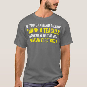 Om du kan läsa ett tack till en lärarelev t shirt