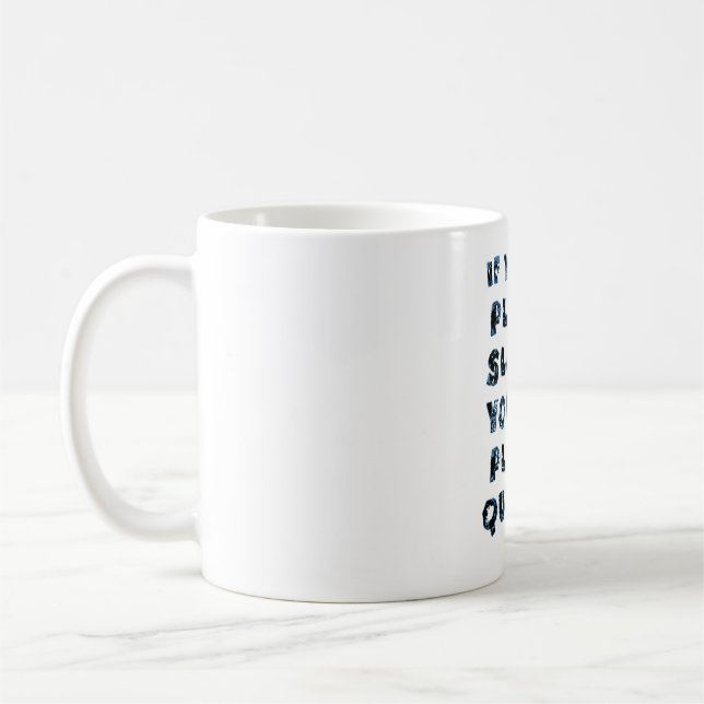 Om du kan spela långsamt kan du spela det snabbt kaffemugg (Vänster)