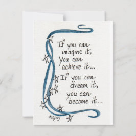 Om du kan tänka dig att säga färg teckning... anteckningskort